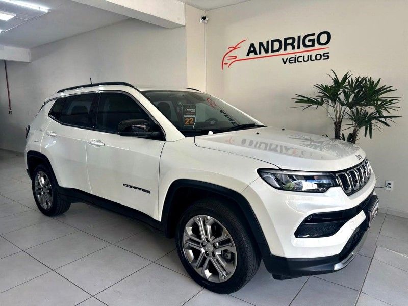 JEEP COMPASS 1.3 LONGITUDE T270 16V TURBO 4X2 2022/2022 ANDRIGO VEÍCULOS CAXIAS DO SUL / Carros no Vale