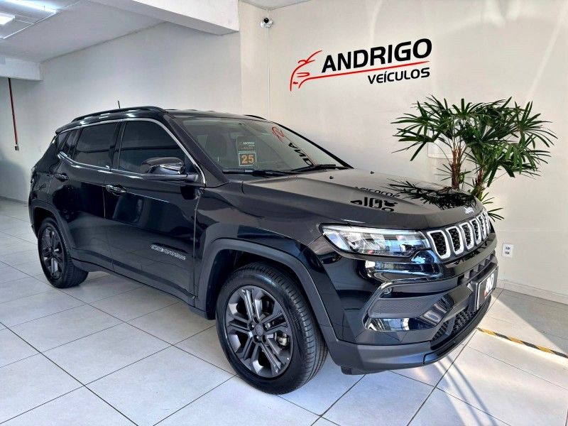 JEEP COMPASS 1.3 SPORT T270 16V TURBO 2024/2025 ANDRIGO VEÍCULOS CAXIAS DO SUL / Carros no Vale