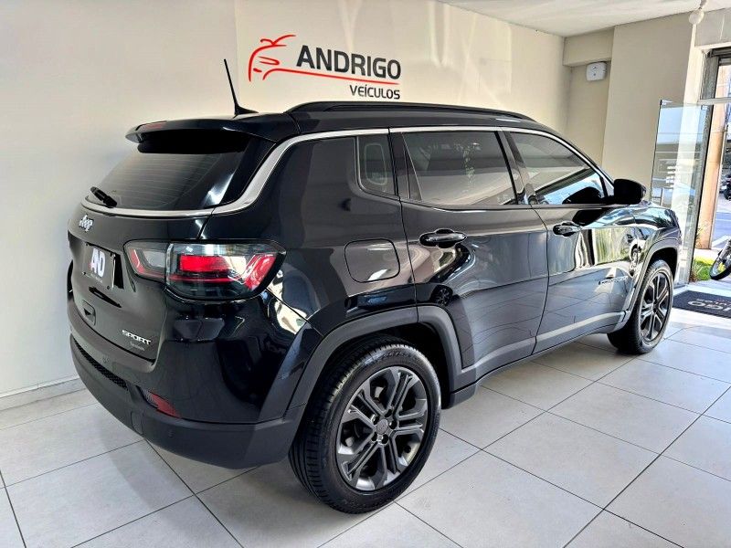 JEEP COMPASS 1.3 SPORT T270 16V TURBO 2024/2025 ANDRIGO VEÍCULOS CAXIAS DO SUL / Carros no Vale