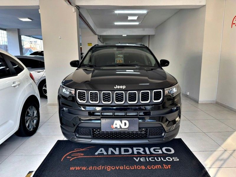 JEEP COMPASS 1.3 SPORT T270 16V TURBO 2024/2025 ANDRIGO VEÍCULOS CAXIAS DO SUL / Carros no Vale