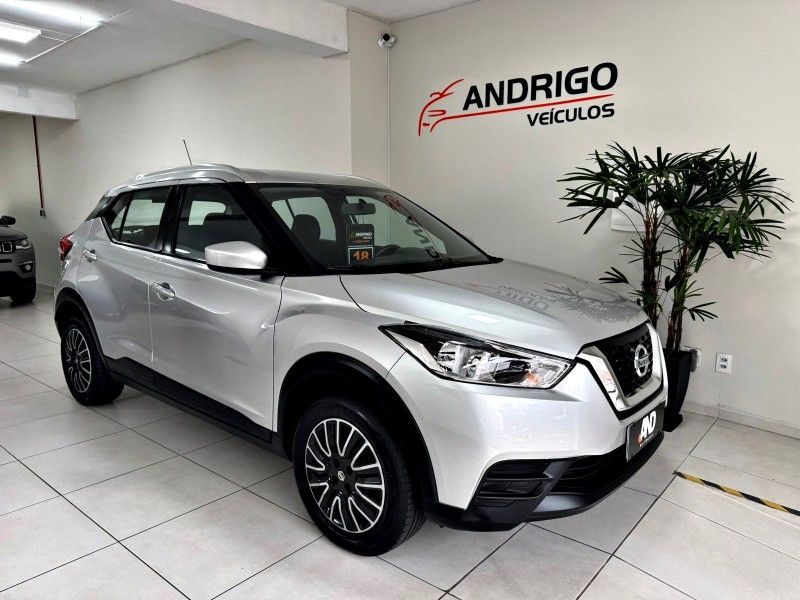 NISSAN KICKS 1.6 16V S XTRONIC 2018/2018 ANDRIGO VEÍCULOS CAXIAS DO SUL / Carros no Vale