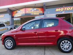 PEUGEOT 206 1.0 SOLEIL 16V 2004/2004 BOURSCHEID CARROS E MOTOS SANTA CLARA DO SUL / Carros no Vale