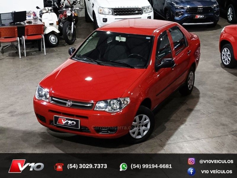 FIAT SIENA 1.0 MPI FIRE 8V 2010/2011 V10 VEÍCULOS CAXIAS DO SUL / Carros no Vale