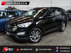 HYUNDAI SANTA FÉ 3.3 MPFI 4X4 7 LUGARES V6 270CV 2014/2015 V10 VEÍCULOS CAXIAS DO SUL / Carros no Vale