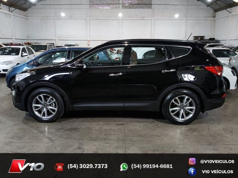 HYUNDAI SANTA FÉ 3.3 MPFI 4X4 7 LUGARES V6 270CV 2014/2015 V10 VEÍCULOS CAXIAS DO SUL / Carros no Vale