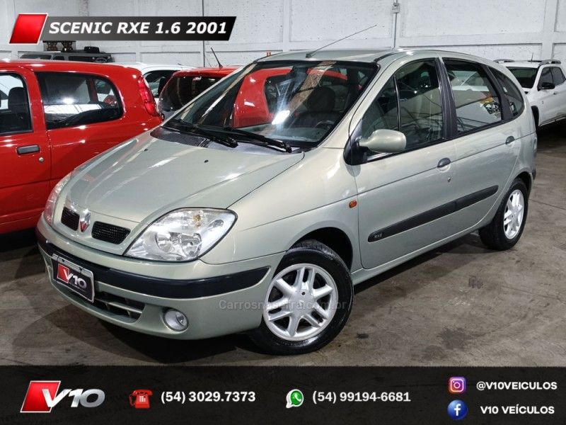 RENAULT SCÉNIC 1.6 RXE 16V 2001/2001 V10 VEÍCULOS CAXIAS DO SUL / Carros no Vale