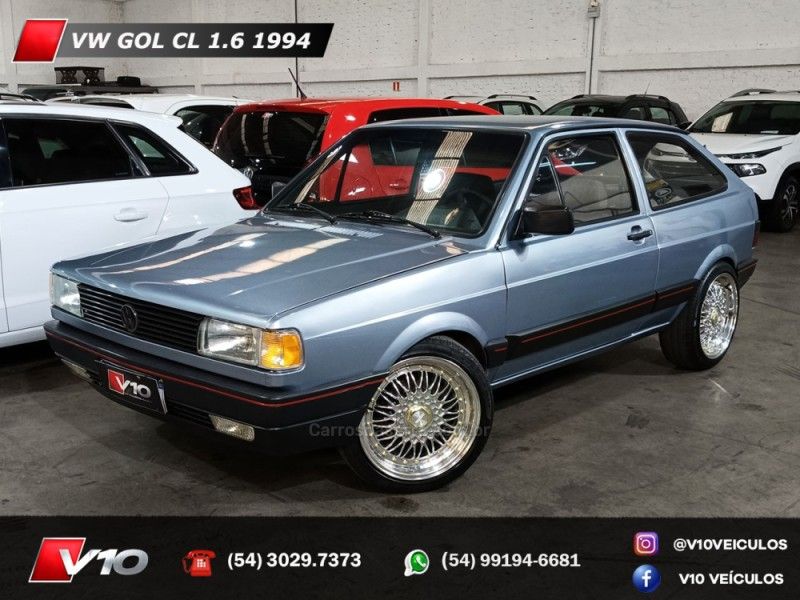 VOLKSWAGEN GOL 1.6 CL 8V 1993/1994 V10 VEÍCULOS CAXIAS DO SUL / Carros no Vale
