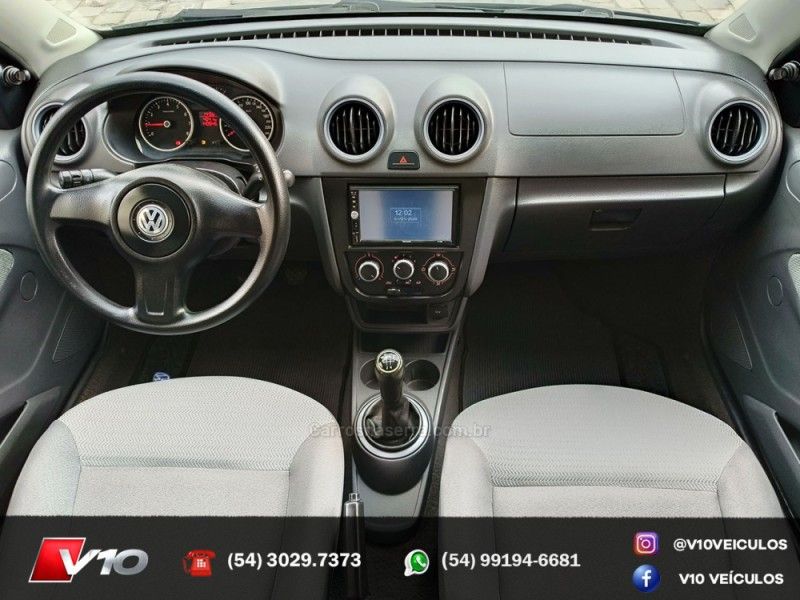 VOLKSWAGEN GOL 1.6 MI 8V G.V 2011/2012 V10 VEÍCULOS CAXIAS DO SUL / Carros no Vale
