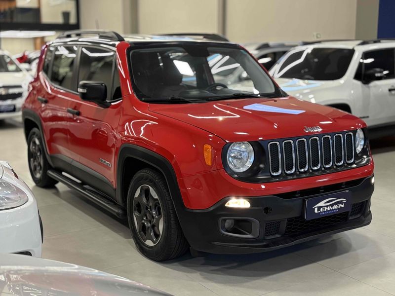 JEEP RENEGADE 1.8 16V 2016/2016 LEHMEN VEÍCULOS VENÂNCIO AIRES / Carros no Vale