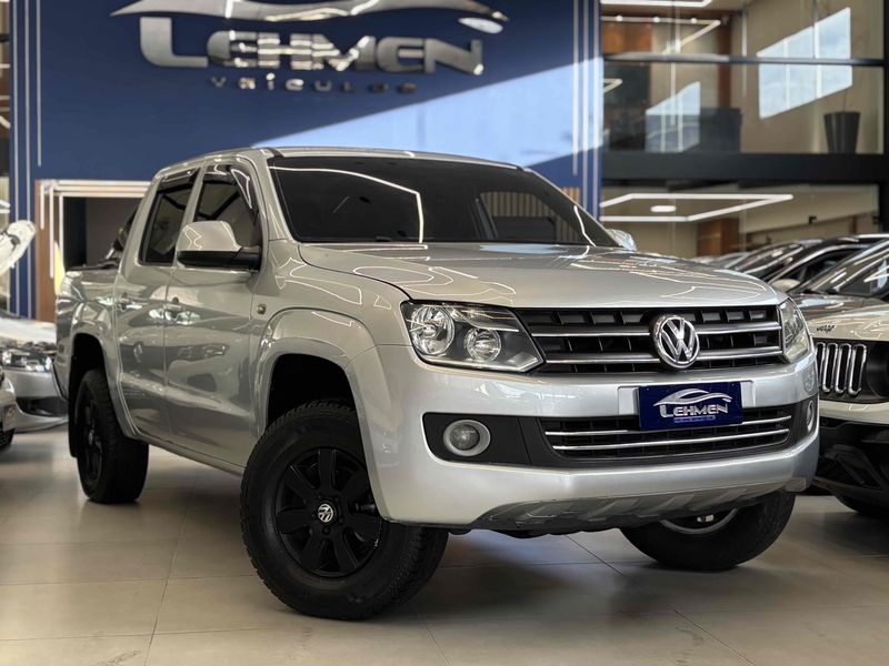 VOLKSWAGEN AMAROK 2.0 4X4 CD 16V TURBO INTERCOOLER 2013/2014 LEHMEN VEÍCULOS VENÂNCIO AIRES / Carros no Vale