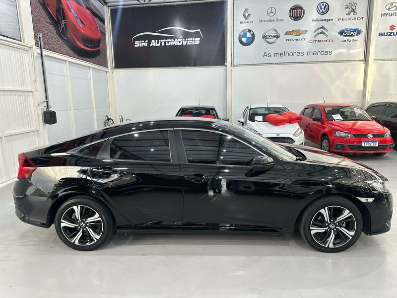 Honda Civic 2.0 16v Flexone Exl Cvt 2018/2018 SIM AUTOMÓVEIS ROLANTE / Carros no Vale