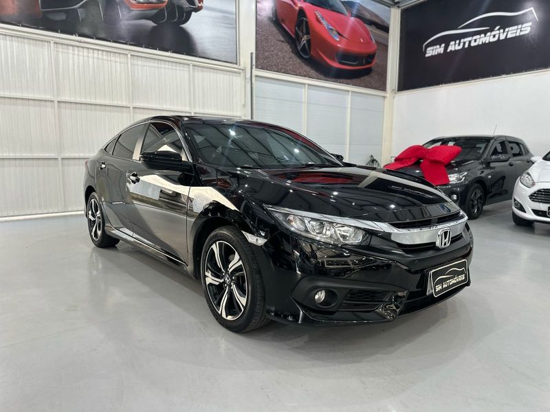 Honda Civic 2.0 16v Flexone Exl Cvt 2018/2018 SIM AUTOMÓVEIS ROLANTE / Carros no Vale