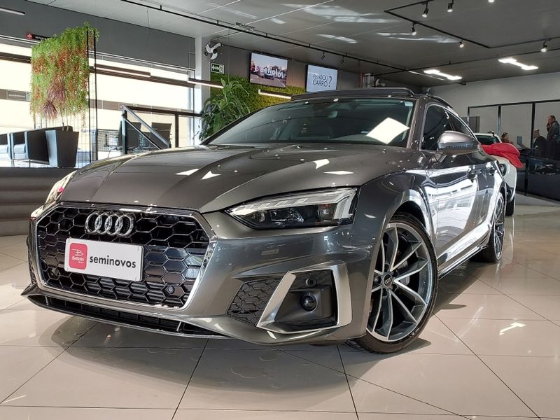 Audi A5 2.0 TFSI GASOLINA SPORTBACK S LINE S TRONIC 2023/2023 BETIOLO NOVOS E SEMINOVOS LAJEADO / Carros no Vale