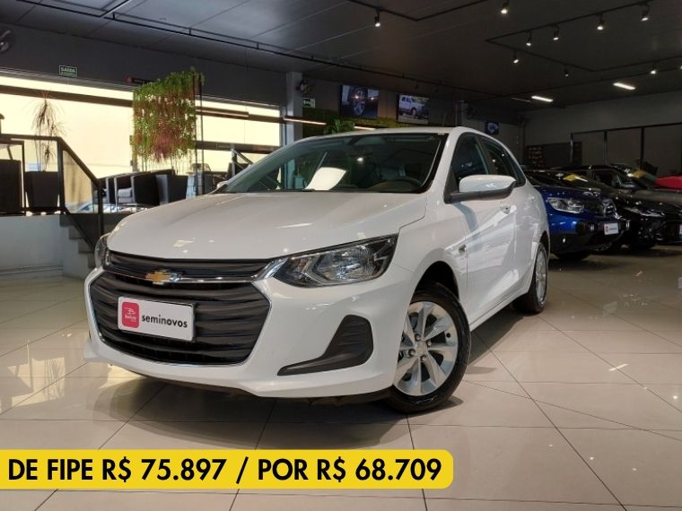 Chevrolet ONIX 1.0 TURBO FLEX LT AUTOMÁTICO 2021/2022 BETIOLO NOVOS E SEMINOVOS LAJEADO / Carros no Vale