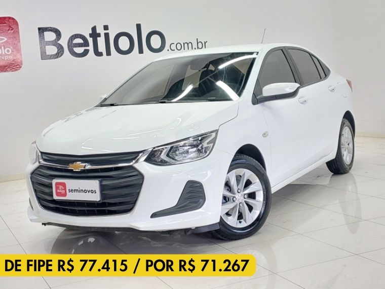 Chevrolet ONIX 1.0 TURBO FLEX LT AUTOMÁTICO 2021/2022 BETIOLO NOVOS E SEMINOVOS LAJEADO / Carros no Vale