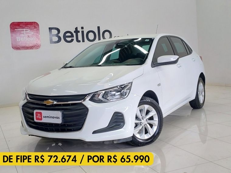 Chevrolet ONIX 1.0 TURBO FLEX LT MANUAL 2021/2022 BETIOLO NOVOS E SEMINOVOS LAJEADO / Carros no Vale
