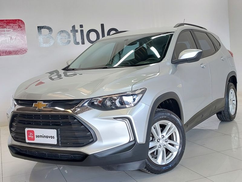 Chevrolet TRACKER 1.0 TURBO FLEX LT AUTOMÁTICO 2021/2021 BETIOLO NOVOS E SEMINOVOS LAJEADO / Carros no Vale