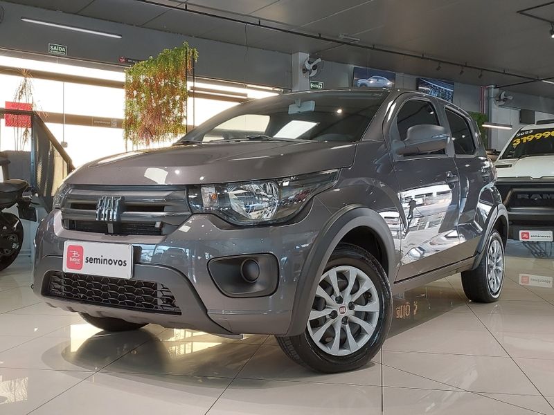 Fiat MOBI 1.0 EVO FLEX LIKE MANUAL 2022/2022 BETIOLO NOVOS E SEMINOVOS LAJEADO / Carros no Vale