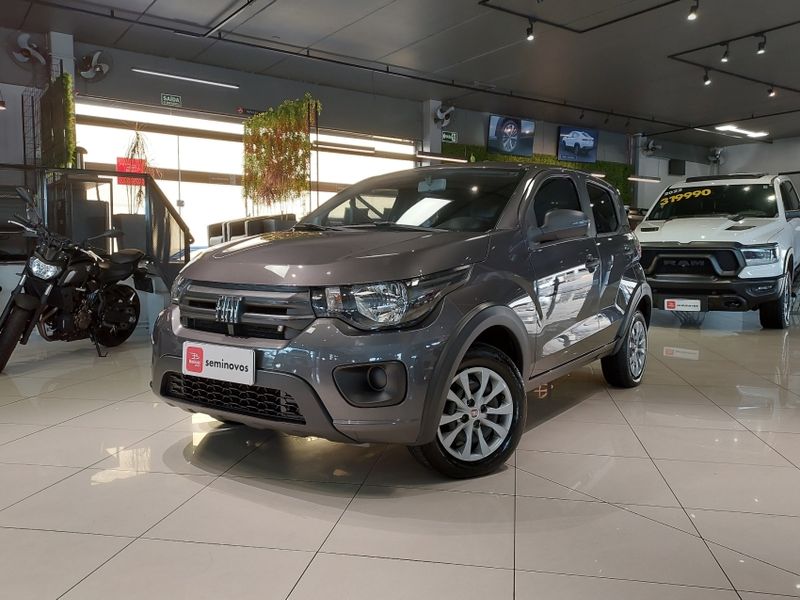 Fiat MOBI 1.0 EVO FLEX LIKE MANUAL 2022/2022 BETIOLO NOVOS E SEMINOVOS LAJEADO / Carros no Vale