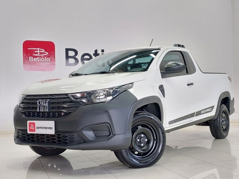 Fiat STRADA 1.4 FIRE FLEX ENDURANCE CS MANUAL 2022/2022 BETIOLO NOVOS E SEMINOVOS LAJEADO / Carros no Vale