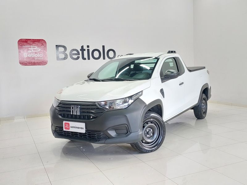 Fiat STRADA 1.4 FIRE FLEX ENDURANCE CS MANUAL 2021/2021 BETIOLO NOVOS E SEMINOVOS LAJEADO / Carros no Vale