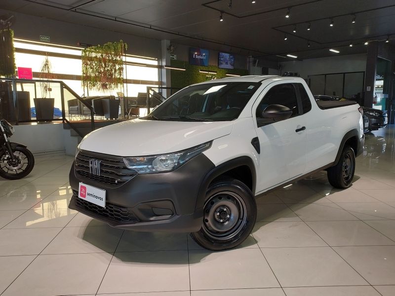 Fiat STRADA 1.4 FIRE FLEX ENDURANCE CS MANUAL 2023/2023 BETIOLO NOVOS E SEMINOVOS LAJEADO / Carros no Vale