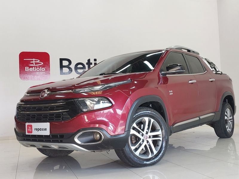 Fiat TORO 2.0 16V TURBO DIESEL VOLCANO 4WD AT9 2017/2017 BETIOLO NOVOS E SEMINOVOS LAJEADO / Carros no Vale