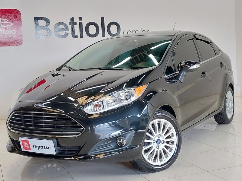 Ford FIESTA 1.6 TITANIUM SEDAN 16V FLEX 4P POWERSHIFT 2013/2014 BETIOLO NOVOS E SEMINOVOS LAJEADO / Carros no Vale
