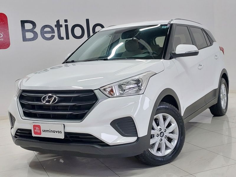 Hyundai CRETA 1.6 16V FLEX ACTION AUTOMÁTICO 2020/2021 BETIOLO NOVOS E SEMINOVOS LAJEADO / Carros no Vale