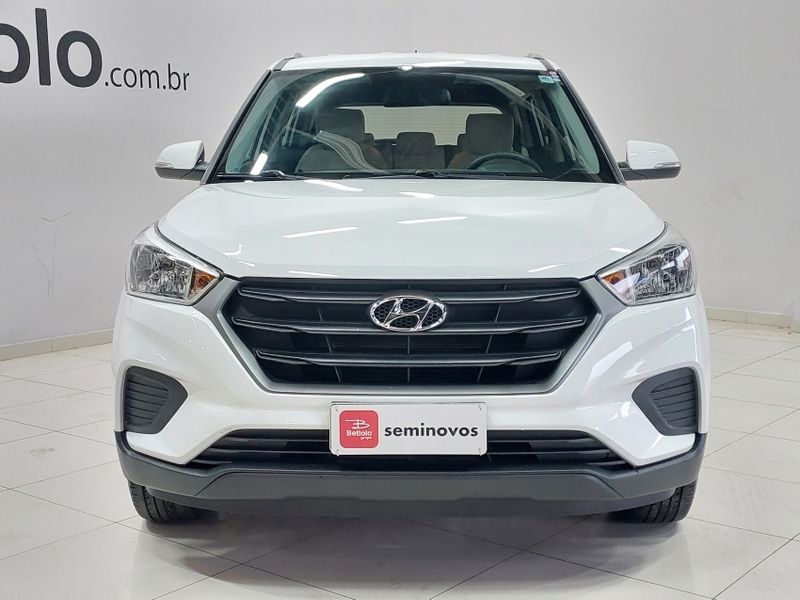 Hyundai CRETA 1.6 16V FLEX ACTION AUTOMÁTICO 2020/2021 BETIOLO NOVOS E SEMINOVOS LAJEADO / Carros no Vale