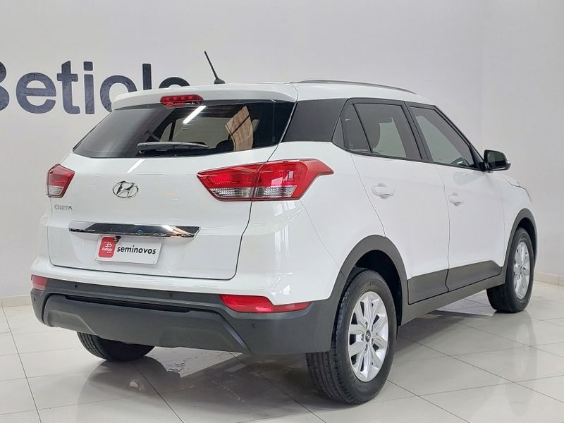 Hyundai CRETA 1.6 16V FLEX ACTION AUTOMÁTICO 2020/2021 BETIOLO NOVOS E SEMINOVOS LAJEADO / Carros no Vale