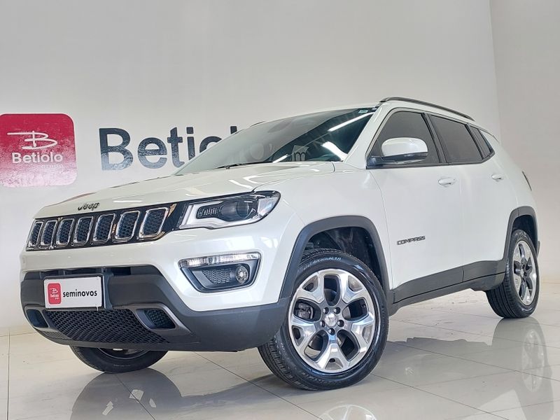 JEEP COMPASS 2.0 16V DIESEL LONGITUDE 4X4 AUTOMÁTICO 2018/2019 BETIOLO NOVOS E SEMINOVOS LAJEADO / Carros no Vale