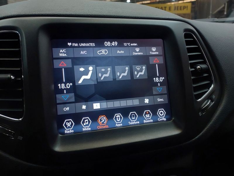JEEP COMPASS 2.0 16V DIESEL LONGITUDE 4X4 AUTOMÁTICO 2018/2019 BETIOLO NOVOS E SEMINOVOS LAJEADO / Carros no Vale