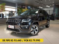JEEP COMPASS 2.0 16V FLEX LONGITUDE AUTOMÁTICO 2019/2019 BETIOLO NOVOS E SEMINOVOS LAJEADO / Carros no Vale
