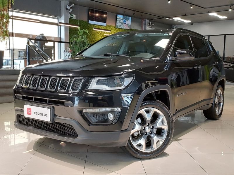 JEEP COMPASS 2.0 16V FLEX LONGITUDE AUTOMÁTICO 2019/2019 BETIOLO NOVOS E SEMINOVOS LAJEADO / Carros no Vale