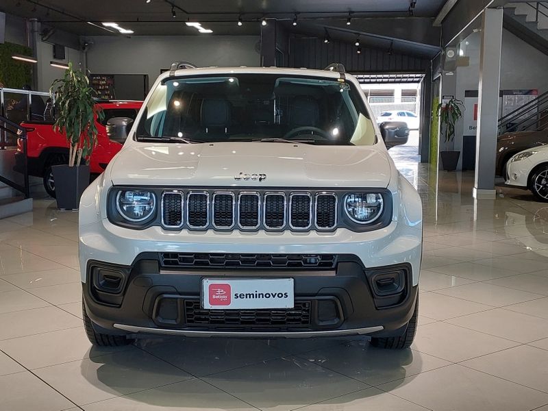 JEEP RENEGADE 1.3 T270 TURBO FLEX LONGITUDE AT6 2022/2023 BETIOLO NOVOS E SEMINOVOS LAJEADO / Carros no Vale