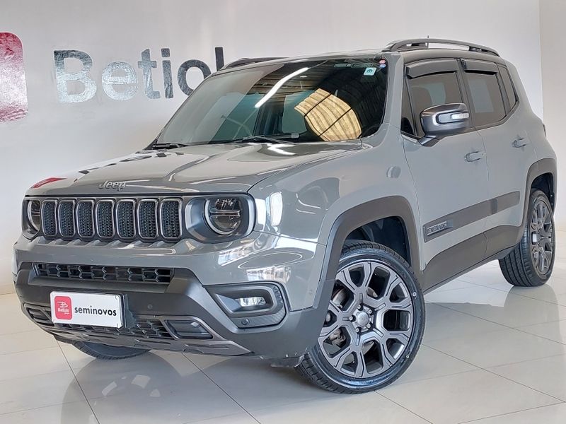 JEEP RENEGADE 1.3 T270 TURBO FLEX S 4X4 AT9 2022/2022 BETIOLO NOVOS E SEMINOVOS LAJEADO / Carros no Vale