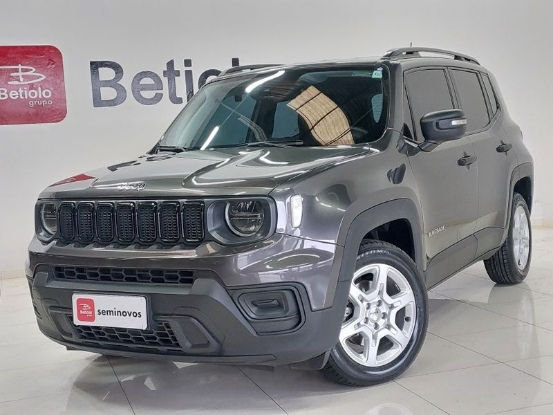 JEEP RENEGADE 1.3 T270 TURBO FLEX SPORT AT6 2022/2023 BETIOLO NOVOS E SEMINOVOS LAJEADO / Carros no Vale