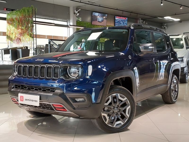 JEEP RENEGADE 1.3 T270 TURBO FLEX TRAILHAWK 4X4 AT9 2022/2022 BETIOLO NOVOS E SEMINOVOS LAJEADO / Carros no Vale