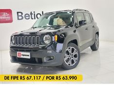 JEEP RENEGADE 1.8 16V FLEX LONGITUDE 4P AUTOMÁTICO 2016/2016 BETIOLO NOVOS E SEMINOVOS LAJEADO / Carros no Vale