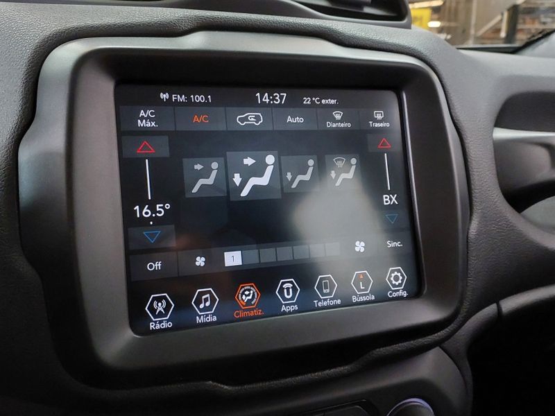 JEEP RENEGADE 1.8 16V FLEX LONGITUDE 4P AUTOMÁTICO 2021/2021 BETIOLO NOVOS E SEMINOVOS LAJEADO / Carros no Vale