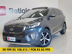 KIA SORENTO 3.3 V6 GASOLINA EX 7L AUTOMATICO 2015/2016 BETIOLO NOVOS E SEMINOVOS LAJEADO / Carros no Vale
