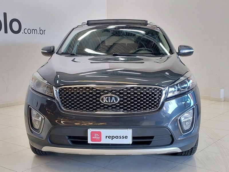 KIA SORENTO 3.3 V6 GASOLINA EX 7L AUTOMATICO 2015/2016 BETIOLO NOVOS E SEMINOVOS LAJEADO / Carros no Vale