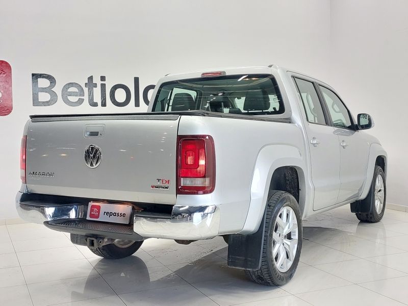 Volkswagen AMAROK 2.0 HIGHLINE 4X4 CD 16V TURBO INTERCOOLER DIESEL 4P AUTOMÁTICO 2018/2018 BETIOLO NOVOS E SEMINOVOS LAJEADO / Carros no Vale