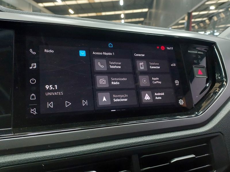 Volkswagen NIVUS 1.0 200 TSI TOTAL FLEX COMFORTLINE AUTOMÁTICO 2023/2023 BETIOLO NOVOS E SEMINOVOS LAJEADO / Carros no Vale
