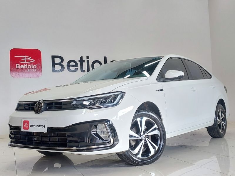 Volkswagen VIRTUS 1.0 200 TSI COMFORTLINE AUTOMÁTICO 2023/2024 BETIOLO NOVOS E SEMINOVOS LAJEADO / Carros no Vale