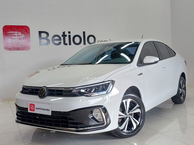 Volkswagen VIRTUS 1.0 200 TSI COMFORTLINE AUTOMÁTICO 2023/2024 BETIOLO NOVOS E SEMINOVOS LAJEADO / Carros no Vale