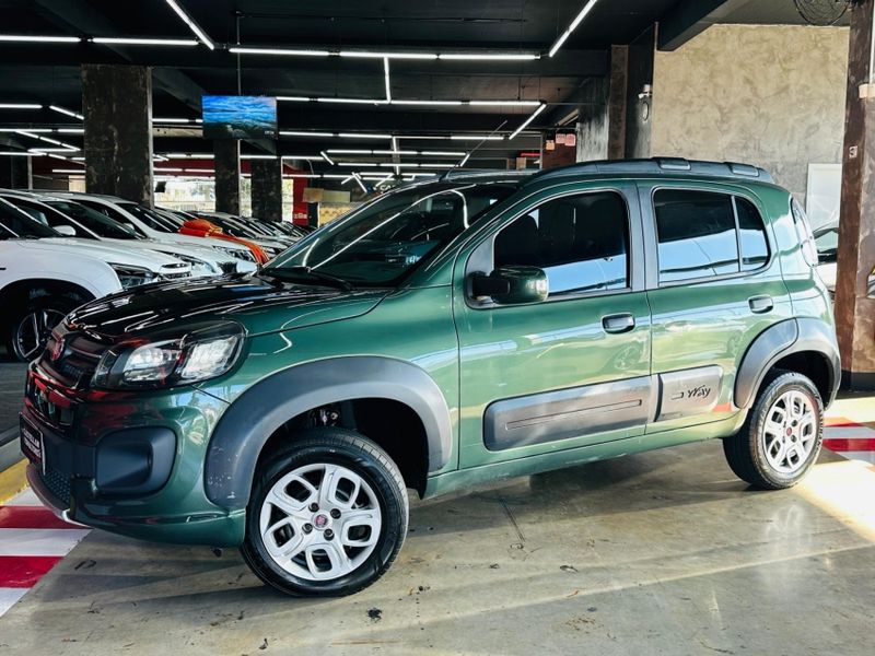 Fiat UNO 1.0 FIREFLY FLEX WAY 4P MANUAL 2016/2017 CASTELLAN E TOMAZONI MOTORS CAXIAS DO SUL / Carros no Vale