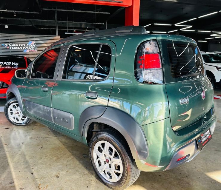 Fiat UNO 1.0 FIREFLY FLEX WAY 4P MANUAL 2016/2017 CASTELLAN E TOMAZONI MOTORS CAXIAS DO SUL / Carros no Vale