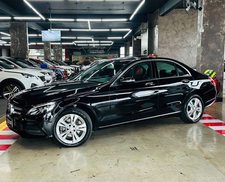 Mercedes-Benz C 200 2.0 CGI AVANTGARDE 16V GASOLINA 4P AUTOMÁTICO 2014/2015 CASTELLAN E TOMAZONI MOTORS CAXIAS DO SUL / Carros no Vale